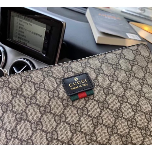 Replica Gucci AAA Man Wallets #1249406 $64.00 USD for Wholesale