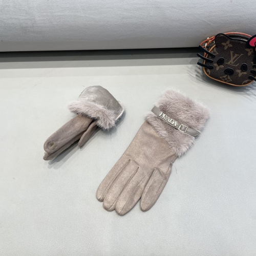 Replica Prada Gloves For Women #1249472 $39.00 USD for Wholesale