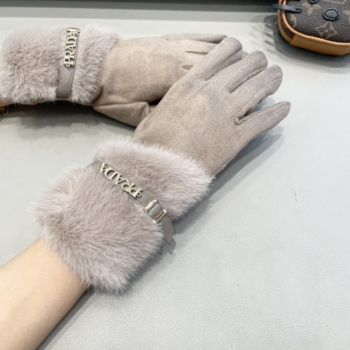 Replica Prada Gloves For Women #1249472 $39.00 USD for Wholesale