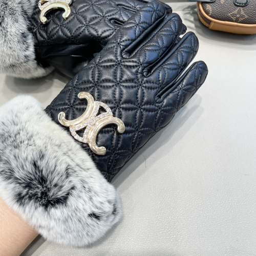 Replica Celine Gloves For Women #1249478 $56.00 USD for Wholesale