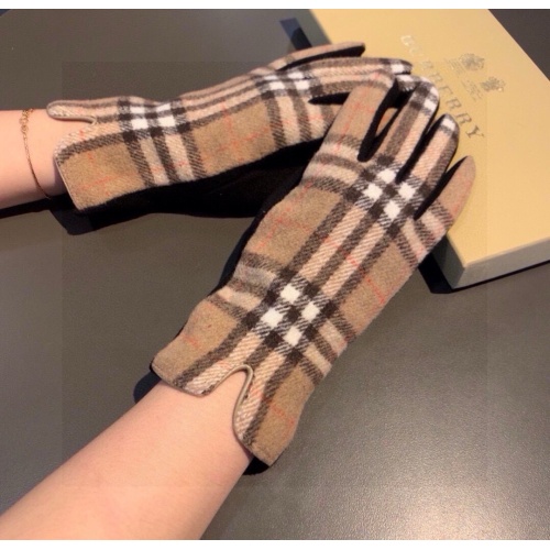 Replica Burberry Gloves #1249482 $36.00 USD for Wholesale