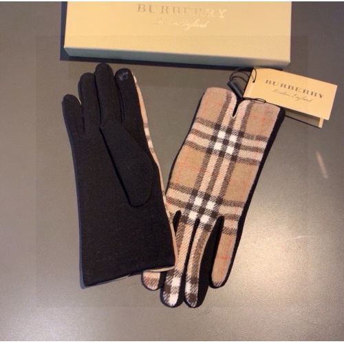 Replica Burberry Gloves #1249482 $36.00 USD for Wholesale