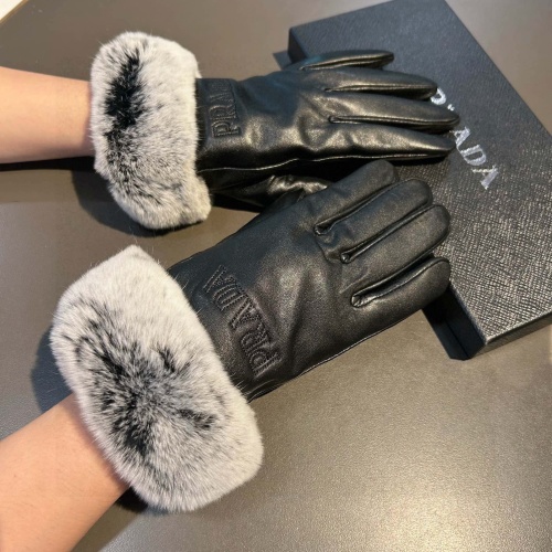 Replica Prada Gloves For Women #1249609 $48.00 USD for Wholesale