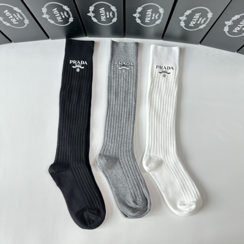 Replica Prada Socks #1249778 $29.00 USD for Wholesale