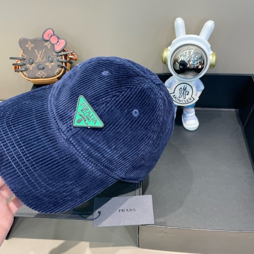 Replica Prada Caps #1249801 $32.00 USD for Wholesale