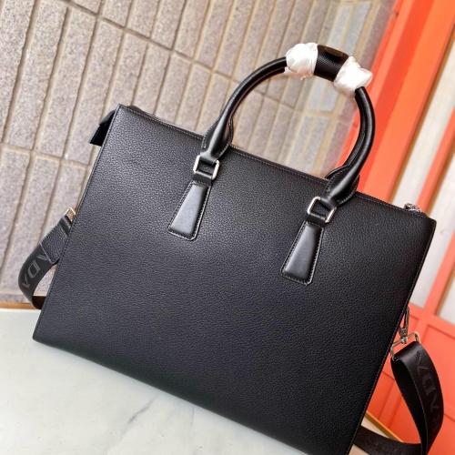 Replica Prada AAA Man Handbags #1249940 $115.00 USD for Wholesale