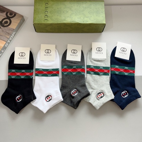 Replica Gucci Socks For Men #1250012 $29.00 USD for Wholesale