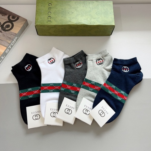 Replica Gucci Socks For Men #1250012 $29.00 USD for Wholesale