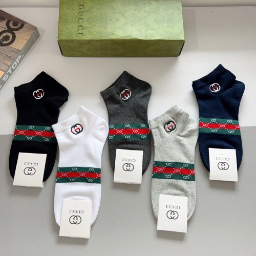 Replica Gucci Socks For Men #1250012 $29.00 USD for Wholesale