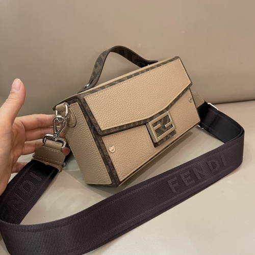 Replica Fendi AAA Quality Messenger Bags For Unisex #1250035 $185.00 USD for Wholesale