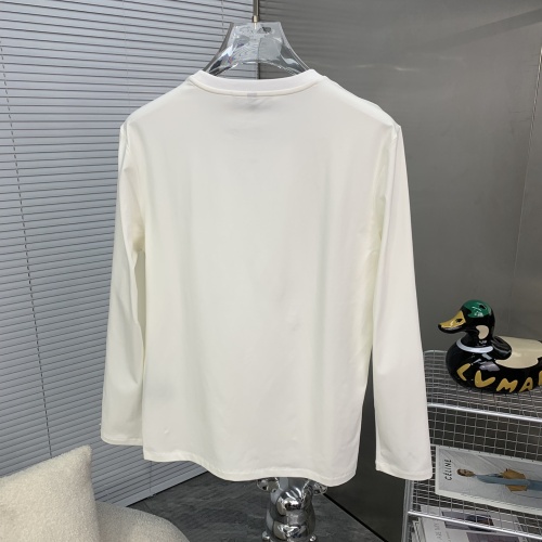 Replica Burberry T-Shirts Long Sleeved For Men #1250656 $48.00 USD for Wholesale