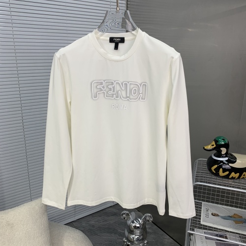 Cheap Fendi T-Shirts Long Sleeved For Men #1250715, $$48.00 USD On Fendi T-Shirts