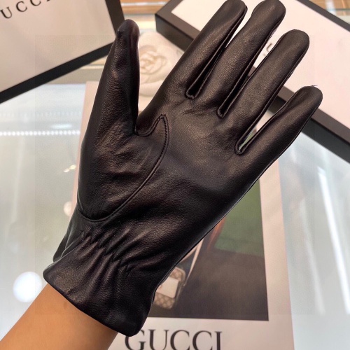 Replica Gucci Gloves For Women #1250717 $45.00 USD for Wholesale