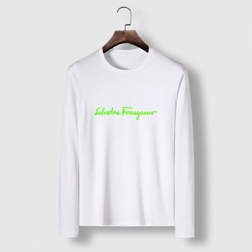 Cheap Salvatore Ferragamo T-Shirts Long Sleeved For Men #1250784, $$29.00 USD On Salvatore Ferragamo T-Shirts