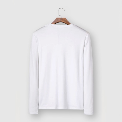 Replica Salvatore Ferragamo T-Shirts Long Sleeved For Men #1250784 $29.00 USD for Wholesale