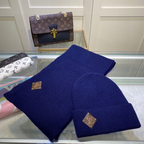 Cheap Louis Vuitton LV Caps #1250840, $$48.00 USD On Louis Vuitton LV Hat and Scarf and Glove Set