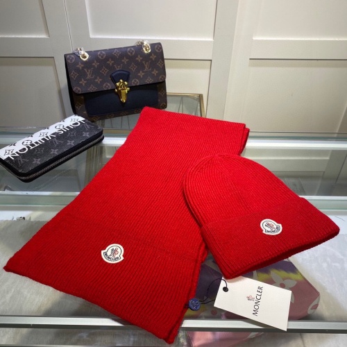 Cheap Moncler Caps #1250874, $$45.00 USD On Moncler Hat and Scarf and Glove Set