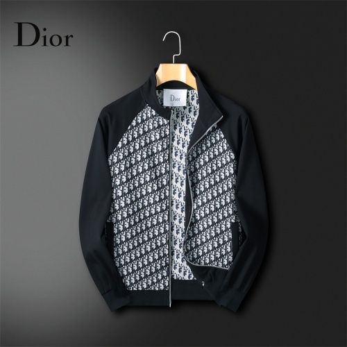 Replica Christian Dior Tracksuits Long Sleeved For Men #1251246 $85.00 USD for Wholesale