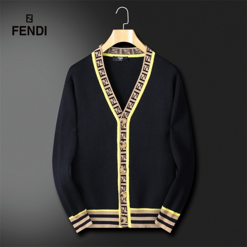 Cheap Fendi Sweaters Long Sleeved For Men #1251253, $$60.00 USD On Fendi Sweaters