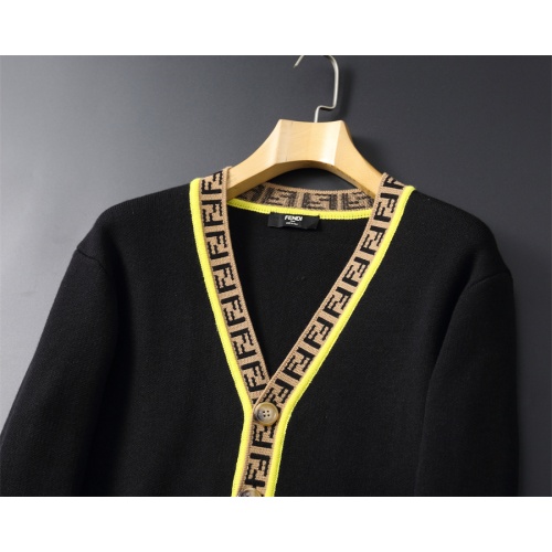 Replica Fendi Sweaters Long Sleeved For Men #1251253 $60.00 USD for Wholesale