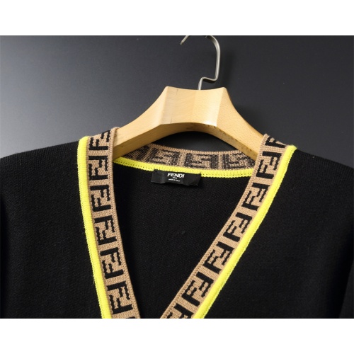 Replica Fendi Sweaters Long Sleeved For Men #1251253 $60.00 USD for Wholesale