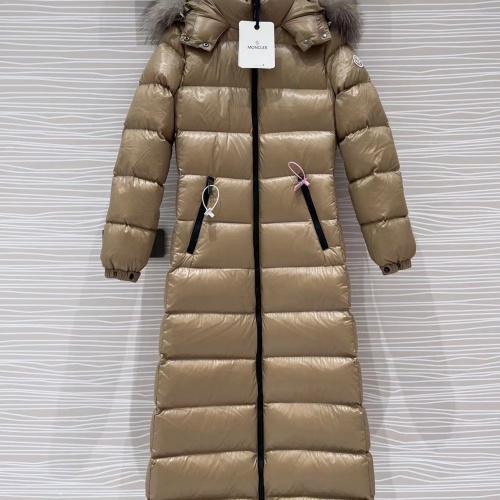 Cheap Moncler Down Feather Coat Long Sleeved For Women #1251270, $$317.36 USD On Moncler Down Feather Coat