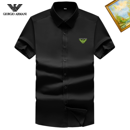 Cheap Armani Shirts Short Sleeved For Unisex #1251376, $$38.00 USD On Armani Shirts