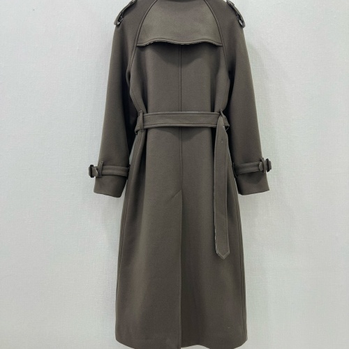 Replica Burberry Trench Coat Long Sleeved For Women #1251441 $225.00 USD for Wholesale