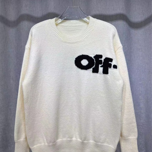 Cheap Off-White Sweaters Long Sleeved For Unisex #1251515, $$52.00 USD On Off-White Sweaters