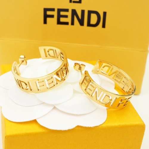 Cheap Fendi Earrings For Women #1251619, $$32.00 USD On Fendi Earrings