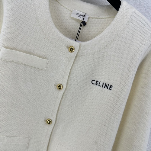 Replica Celine Sweaters Long Sleeved For Women #1251655 $102.00 USD for Wholesale