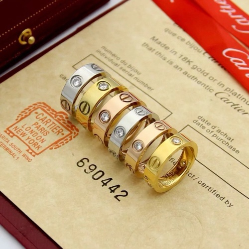 Replica Cartier Rings For Unisex #1251979 $23.00 USD for Wholesale