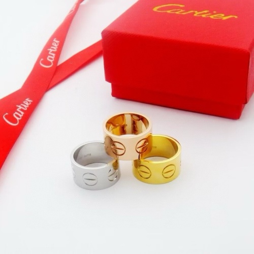 Replica Cartier Rings #1251985 $25.00 USD for Wholesale