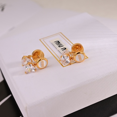 Cheap MIU MIU Earrings For Women #1252030, $$29.00 USD On MIU MIU Earrings