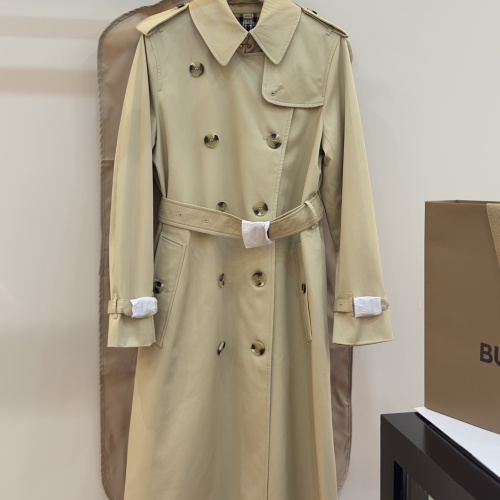 Cheap Burberry Trench Coat Long Sleeved For Women #1252035, $$327.27 USD On Burberry Trench Coat