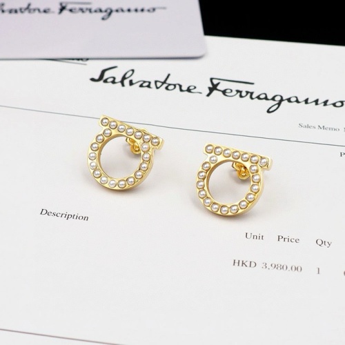 Cheap Salvatore Ferragamo Earrings For Women #1252085, $$23.00 USD On Salvatore Ferragamo Earrings