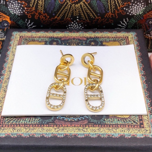 Replica Christian Dior Earrings For Women #1252170 $25.00 USD for Wholesale