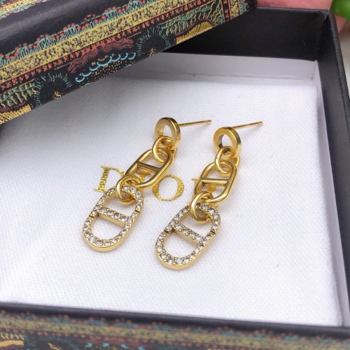 Replica Christian Dior Earrings For Women #1252170 $25.00 USD for Wholesale