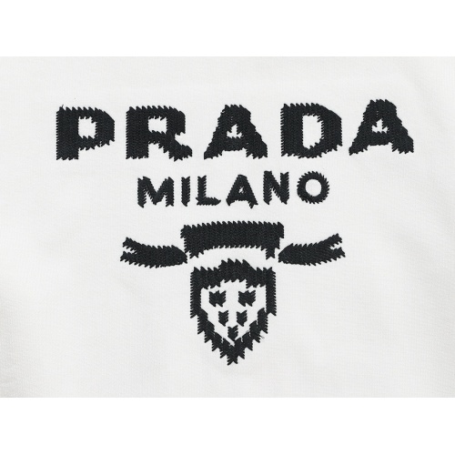 Replica Prada Hoodies Long Sleeved For Unisex #1252244 $45.00 USD for Wholesale