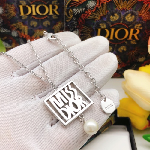 Replica Christian Dior Necklaces #1252552 $29.00 USD for Wholesale