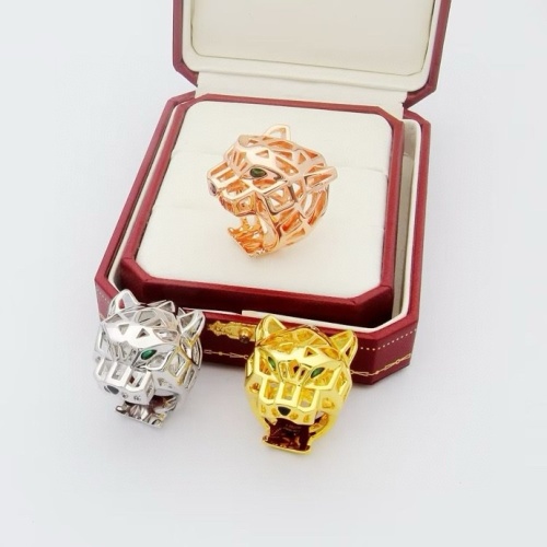 Replica Cartier Rings For Unisex #1252585 $32.00 USD for Wholesale