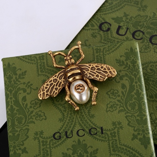 Replica Gucci Brooches For Women #1252680 $29.00 USD for Wholesale