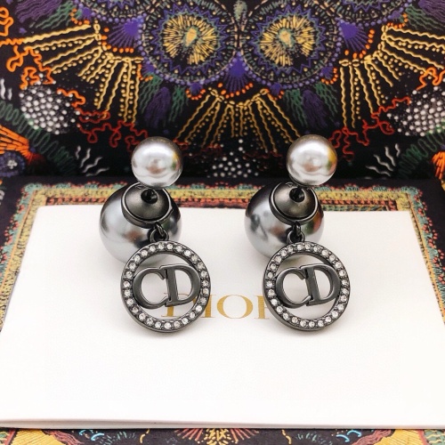 Replica Christian Dior Earrings For Women #1252952 $29.00 USD for Wholesale