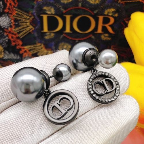 Replica Christian Dior Earrings For Women #1252952 $29.00 USD for Wholesale