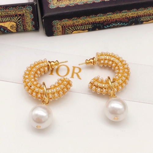 Cheap Christian Dior Earrings For Women #1252957, $$29.00 USD On Christian Dior Earrings