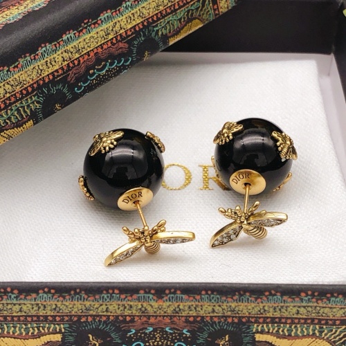 Replica Christian Dior Earrings For Women #1252991 $27.00 USD for Wholesale