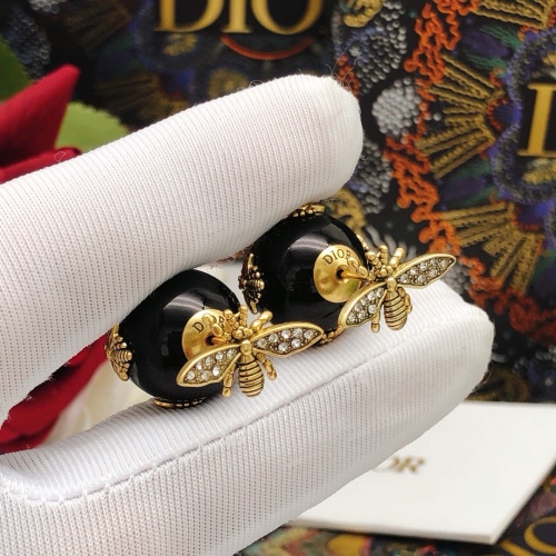 Replica Christian Dior Earrings For Women #1252991 $27.00 USD for Wholesale