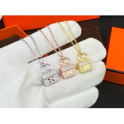 Replica Hermes Necklaces For Women #1253260 $27.00 USD for Wholesale