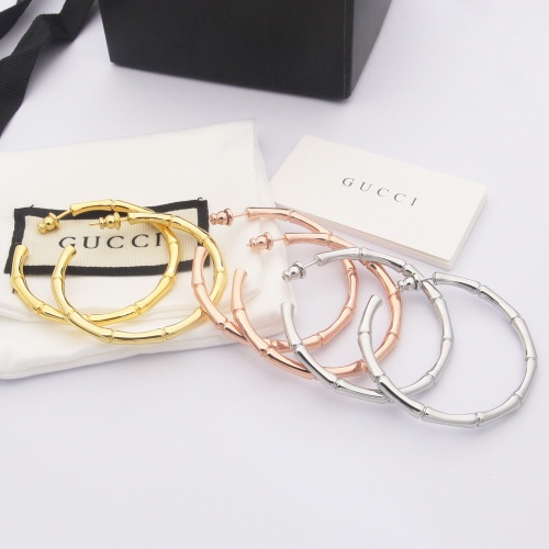 Replica Gucci Earrings For Women #1253724 $27.00 USD for Wholesale