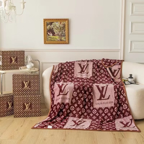 Replica Louis Vuitton LV Blanket #1254176 $40.00 USD for Wholesale